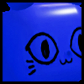huge blue balloon cat pet simulator x
